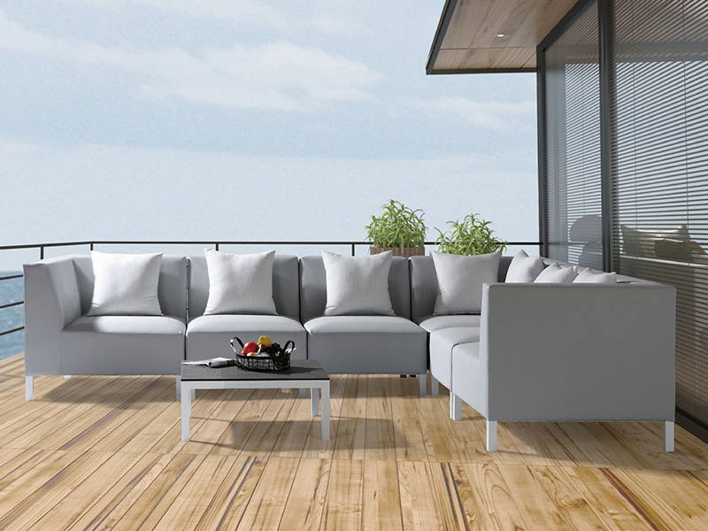 Divano tessilene set yqc-2707