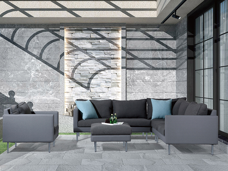 Divano di tessilene set yqc-2722