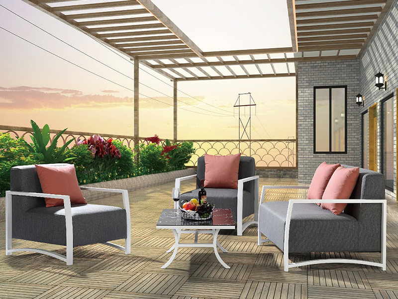 Divano di tessilene set yqc-2774