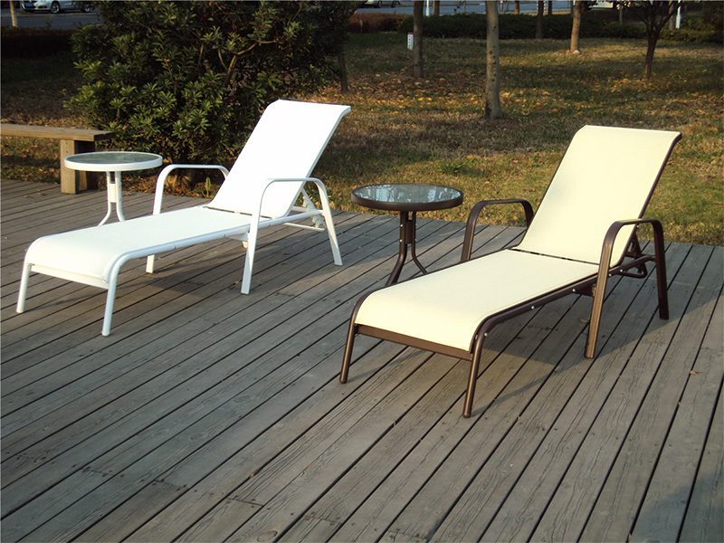 Lounge regolabile, hotel sunlounger, hotel piscina lounge YQ-TB-417b