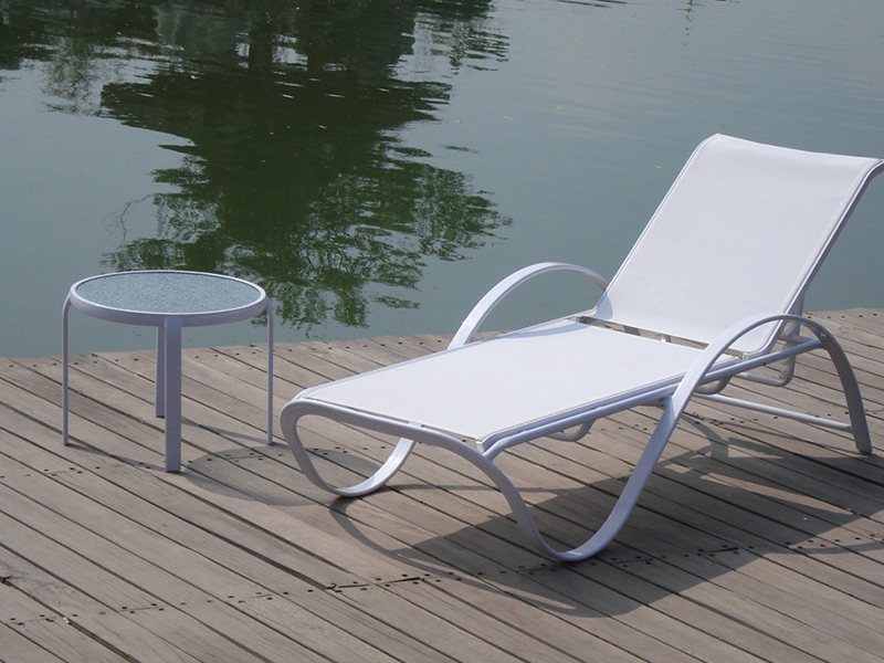 Piscina in piscina Chaise longeo, sole solare, daybed all'aperto YQ-TN-431