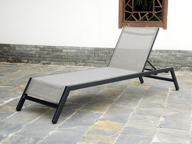 APPARTAMENTO Hotel Outdoor Alluminio Chaise LOUNGE Sun Bed, daybed YQ-TB-455