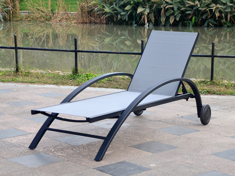 Letti solari in alluminio imbracatura, letti solari in alluminio YQ-TB-510