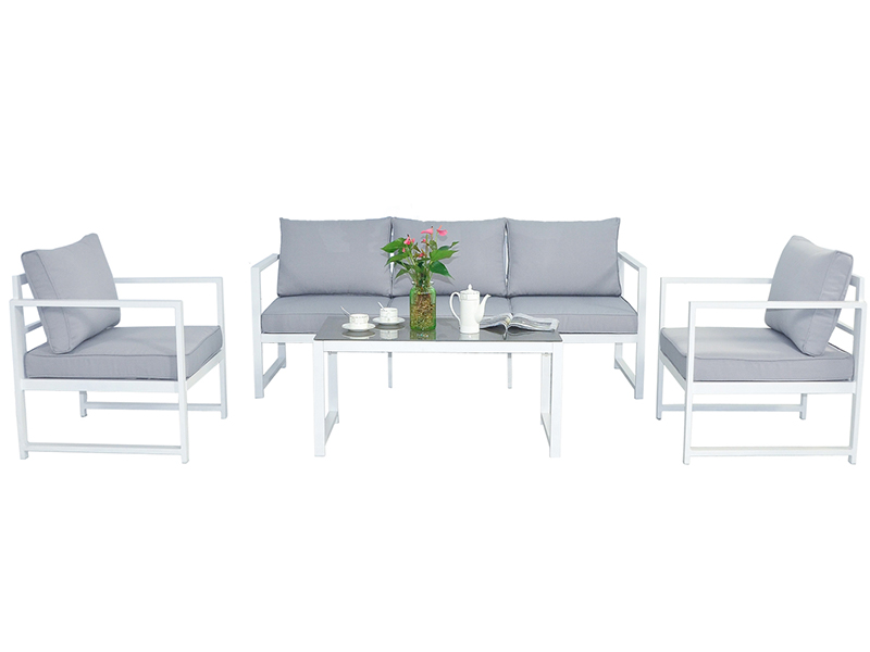 Serie di alluminio set di divani YQA-1803
