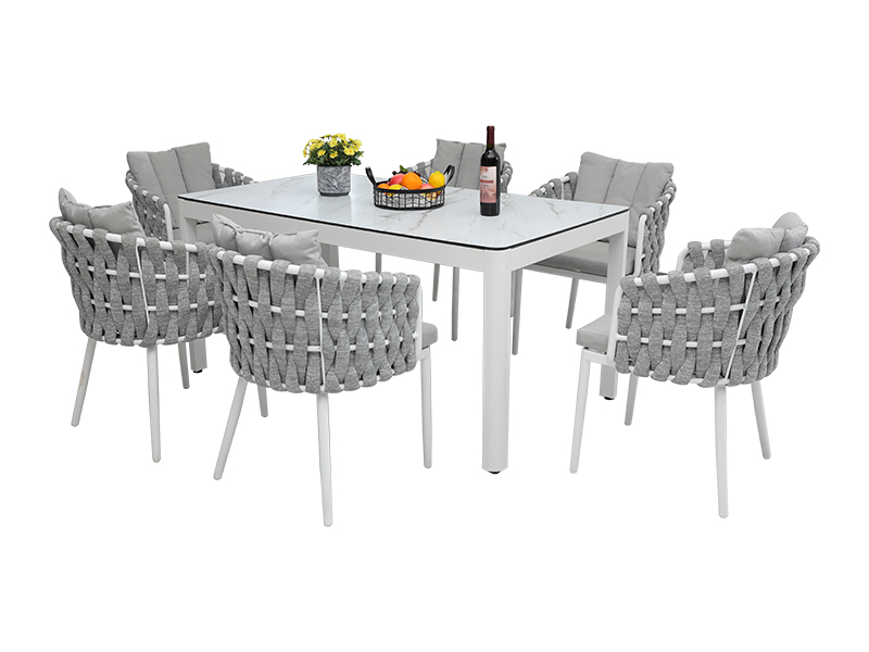 set di set di set di set da tavolo da pranzo intrecciata YQC-2795