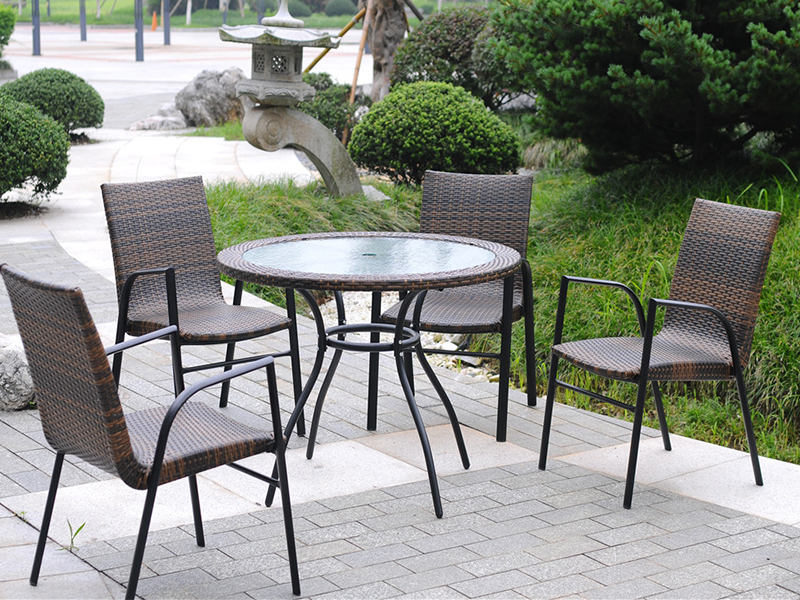 Set da pranzo Rattan YQR-045