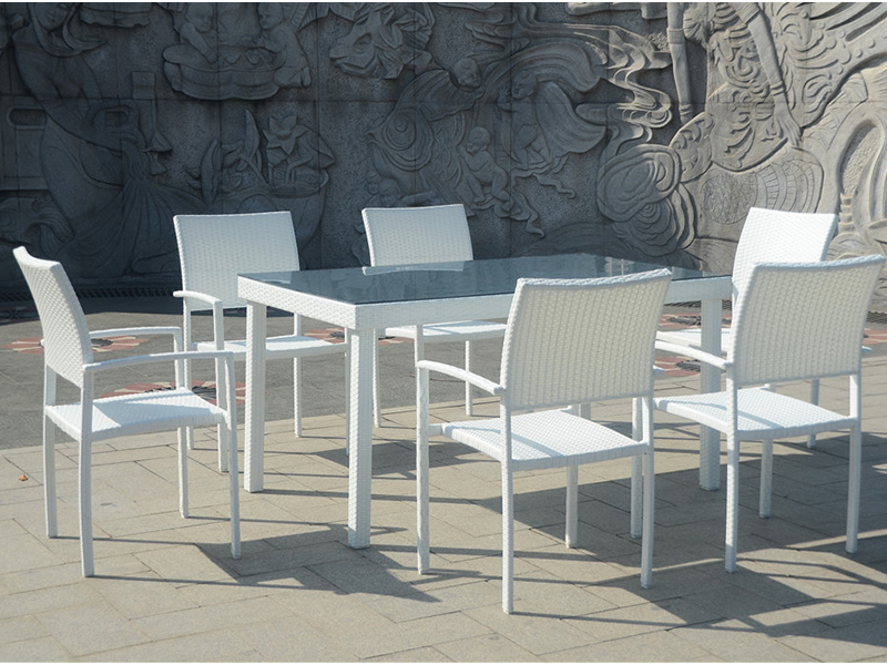 Set da pranzo rattan yqr-057a