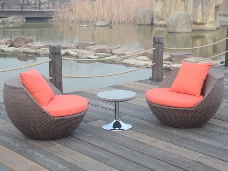 Set di divano rattan yqr-176a