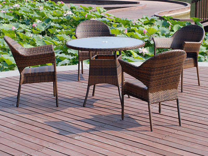Set da pranzo Rattan YQR-231