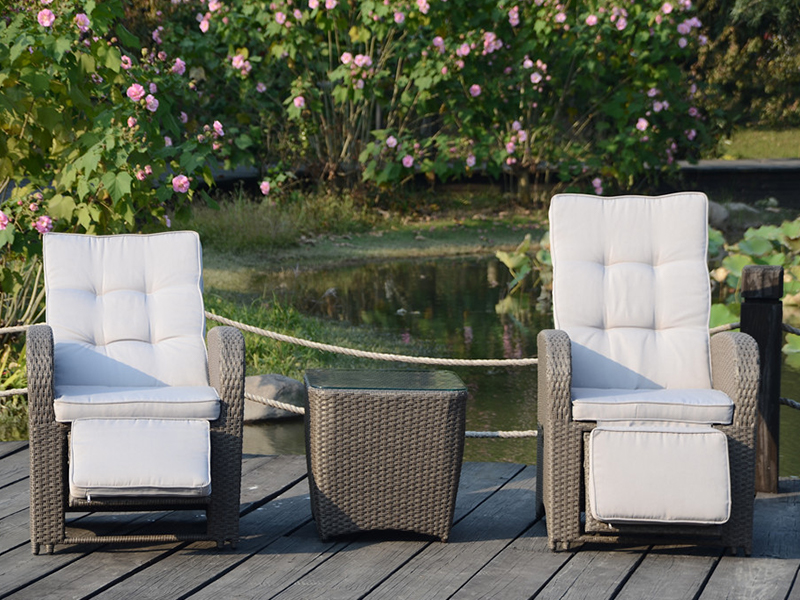 Set di divano di rattan rattan set