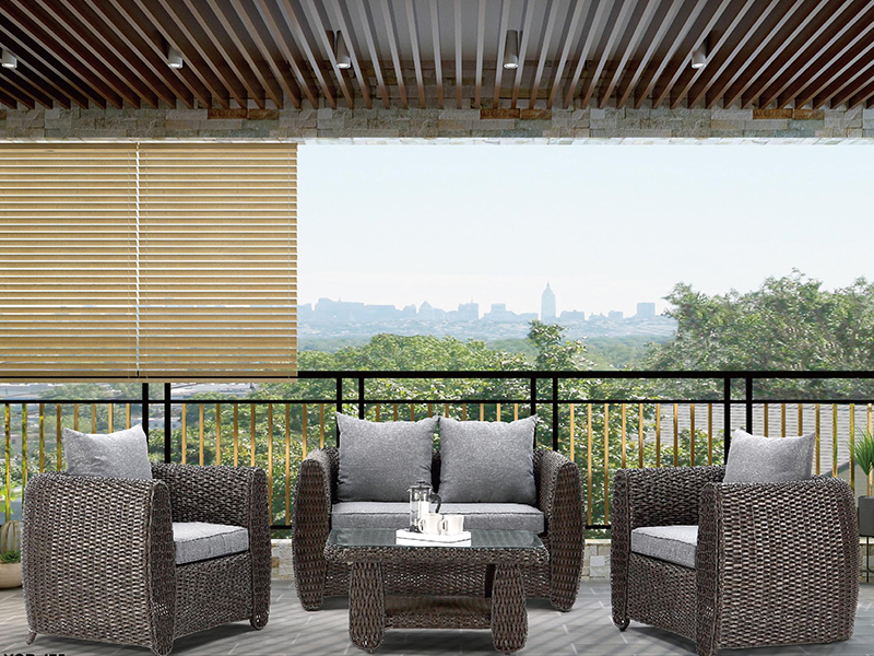SET DI SOFA RATTAN YQR-475