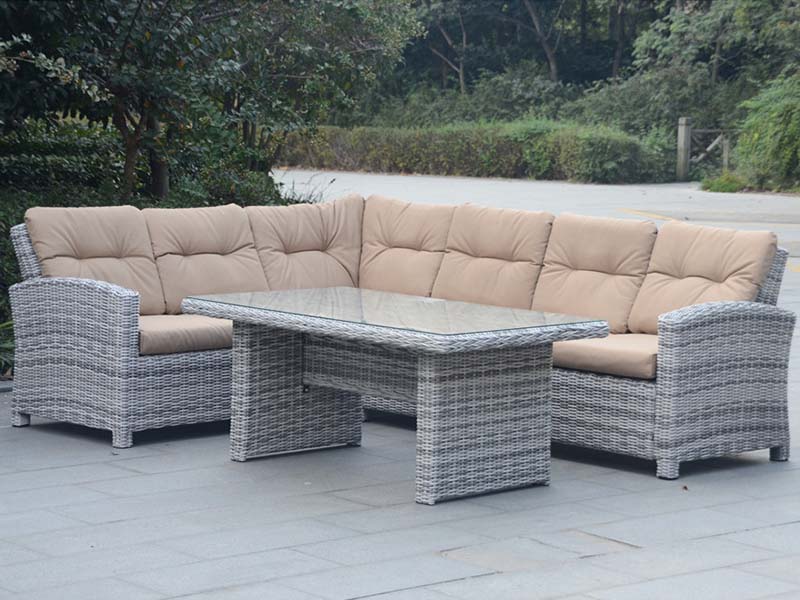 Set di divano rattan yqr-495