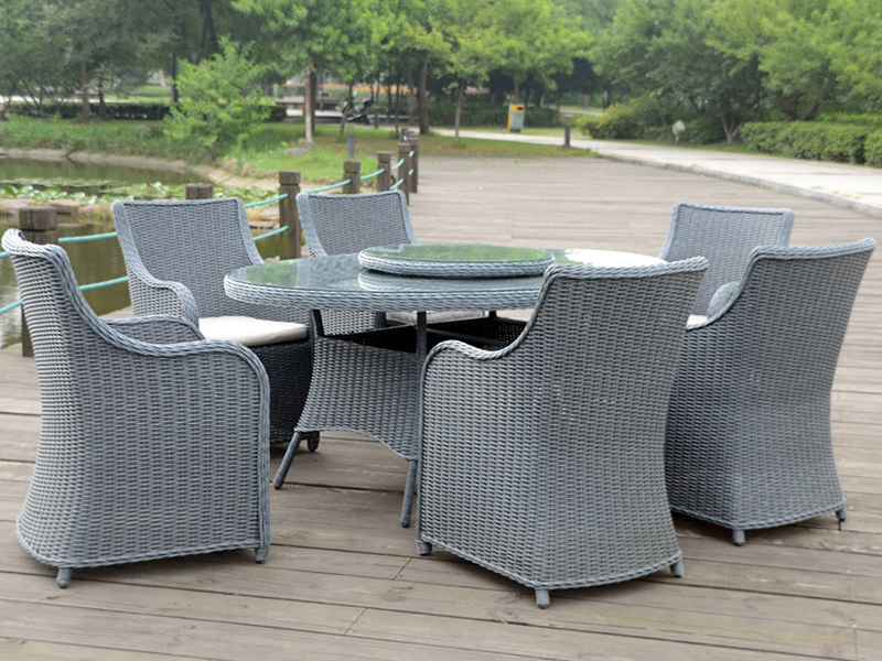 Set da pranzo rattan yqr-497a